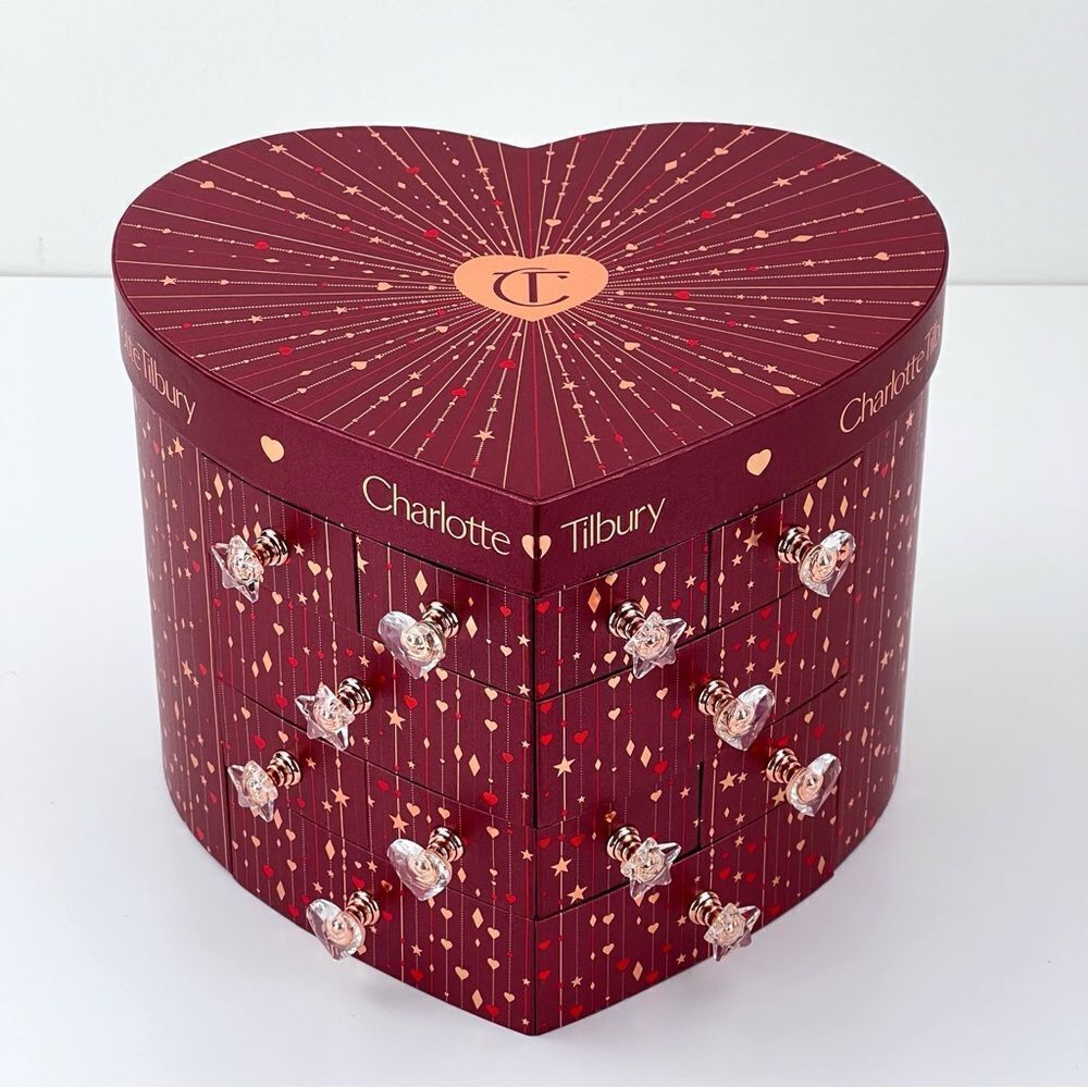 2024 EMPTY Charlotte Tilbury Heart Chest of Beauty Treasure Box